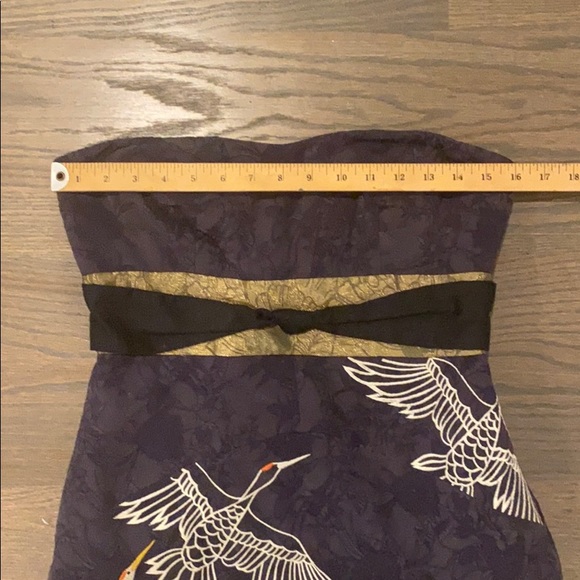 Anthropologie strapless dress size 6 - Picture 6 of 8